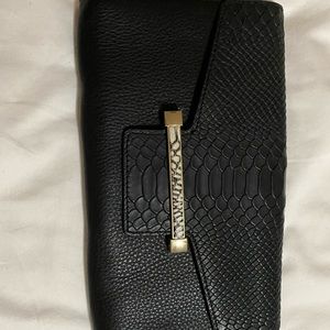Vince Camuto leather clutch